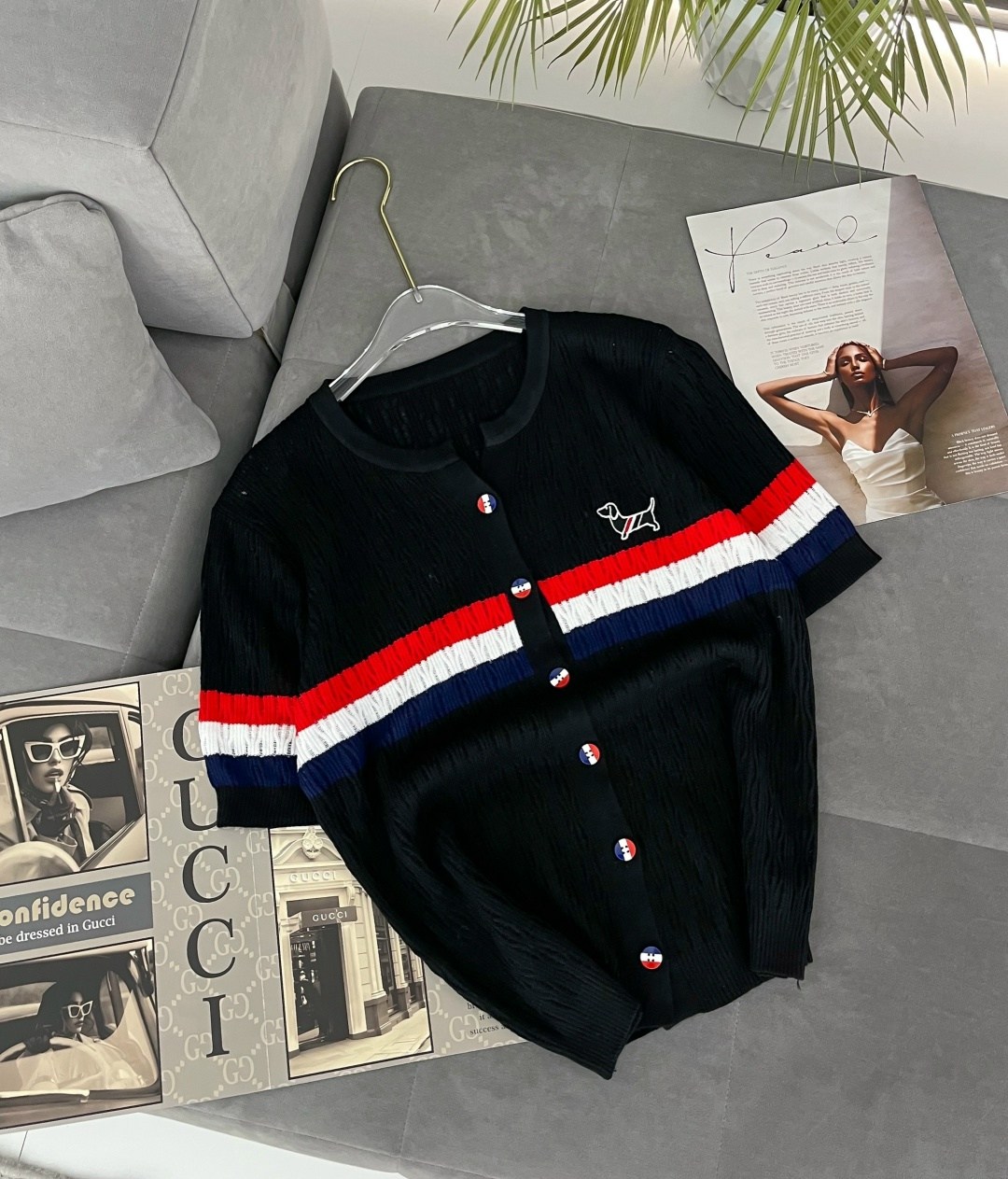 кардиган gucci,кардиган стильный,белый кардиган гуччи,вязаный кардиган,белый кардиган