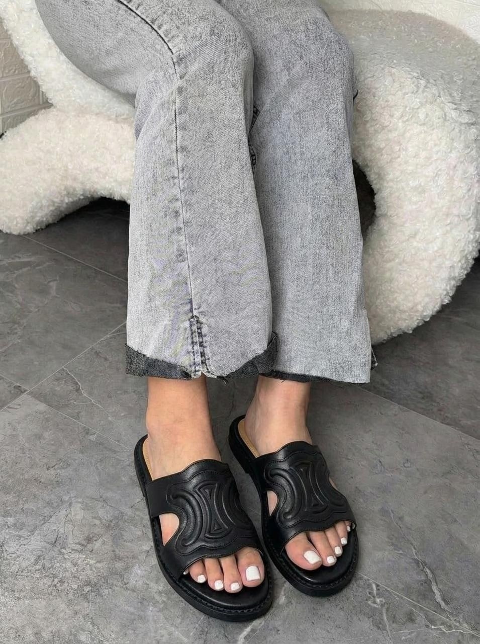 шлепанцы celine,шлепки celine,,женские шлепанцы,шлепки селин