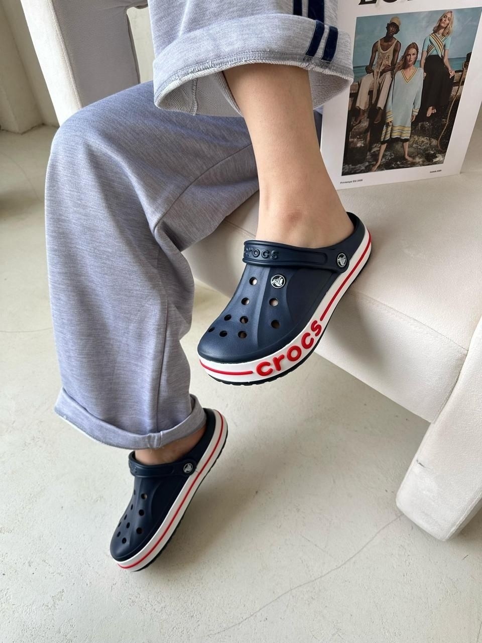 сабо crocs bayaband clog,обувь,обувь женская,кроксы мужские цветные,кроксы сабо