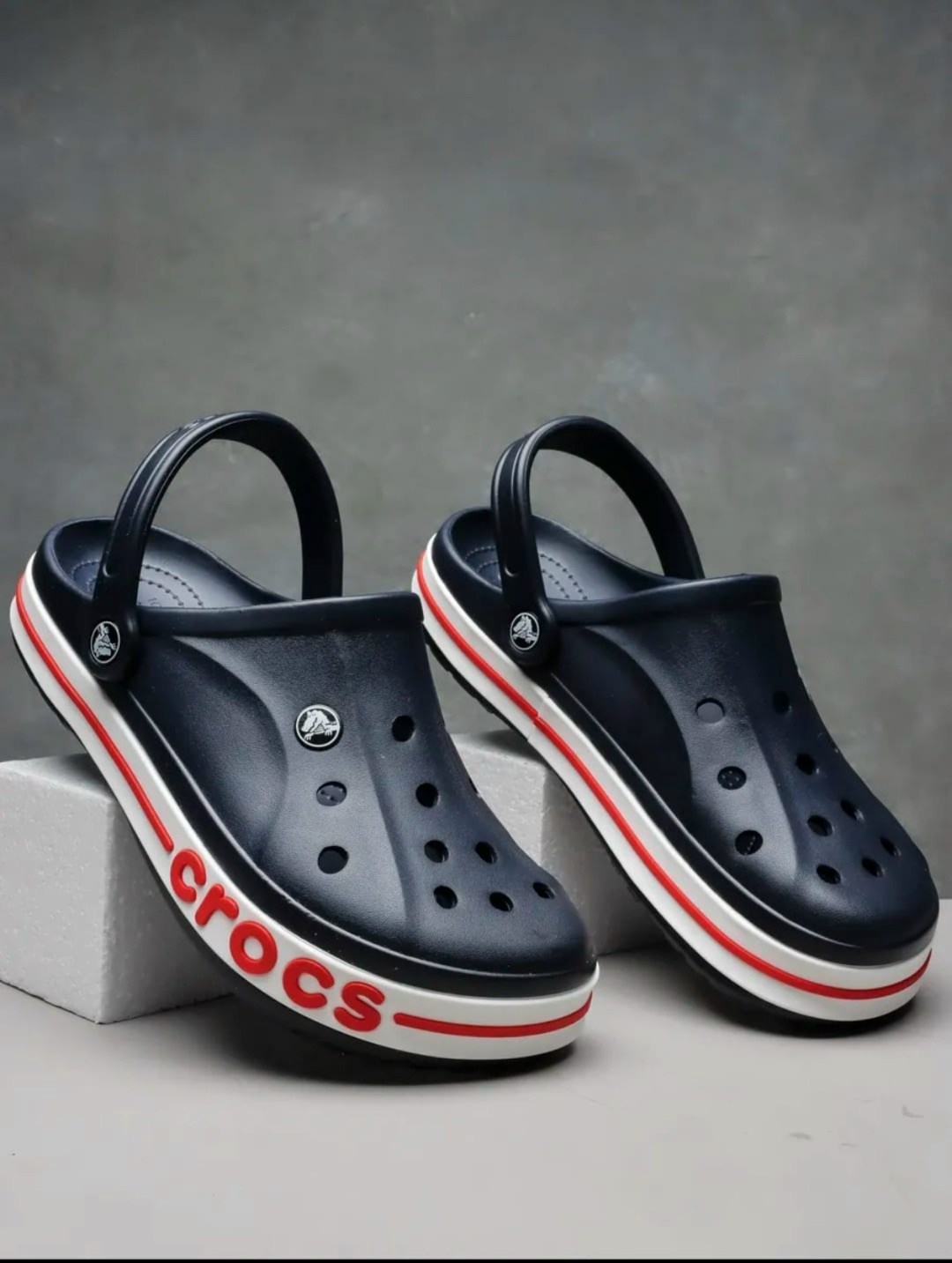 сабо crocs,крокс тапки мужские,кроксы подростковые crocs crocband clog темно-синие,,кроксы мужские