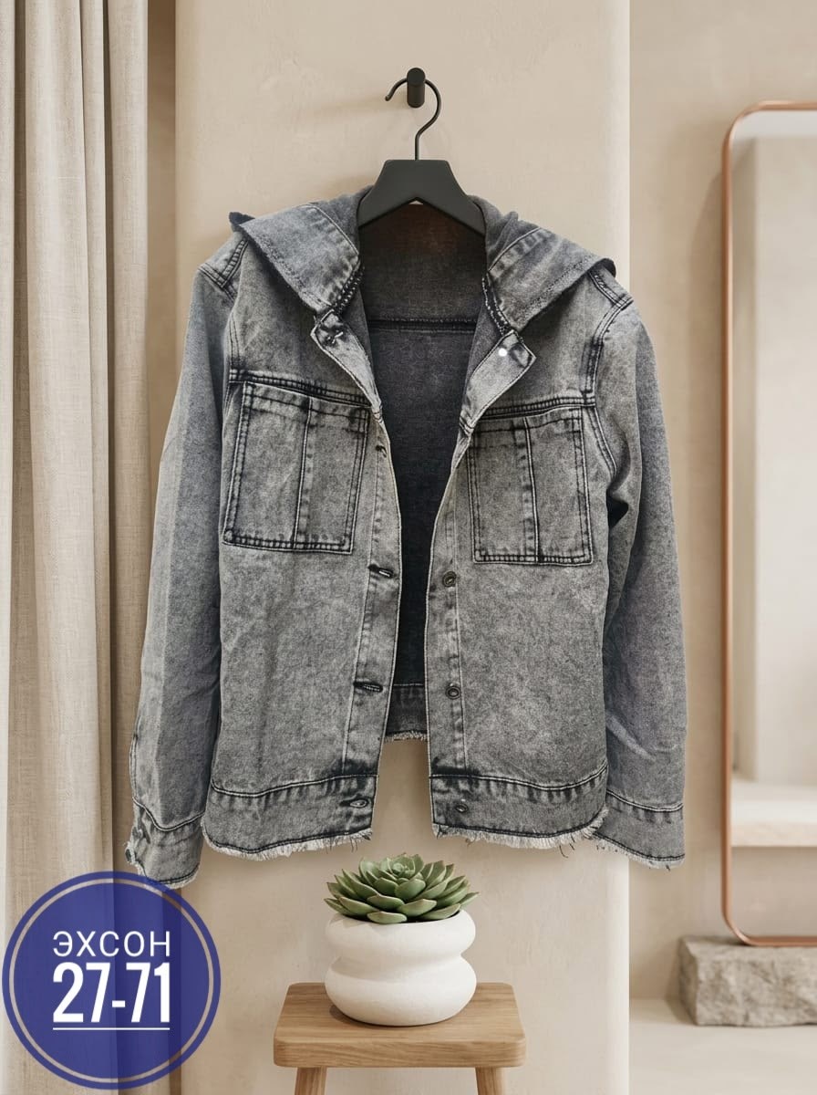 женская джинсовая куртка,куртка джинсовая lrzbs jeans,джинсовая куртка,модные джинсовые куртки 2025 женские,женская джинсовая куртка с капюшоном