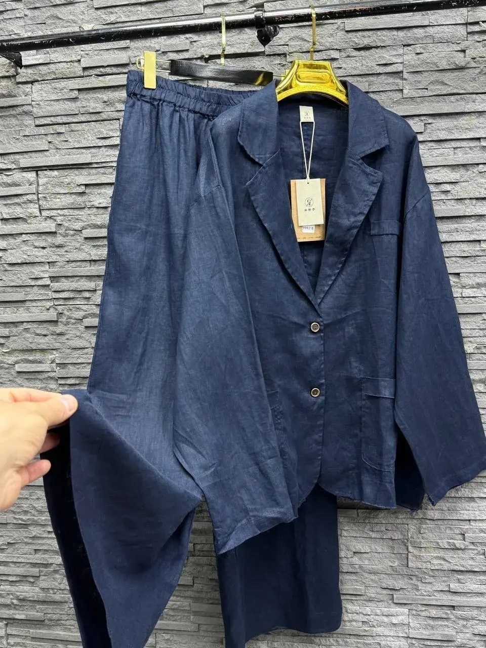 костюм брючный женский льняной airy,костюм из льна брючный,льняной костюм,льняной костюм с брюками,льняной костюм женский