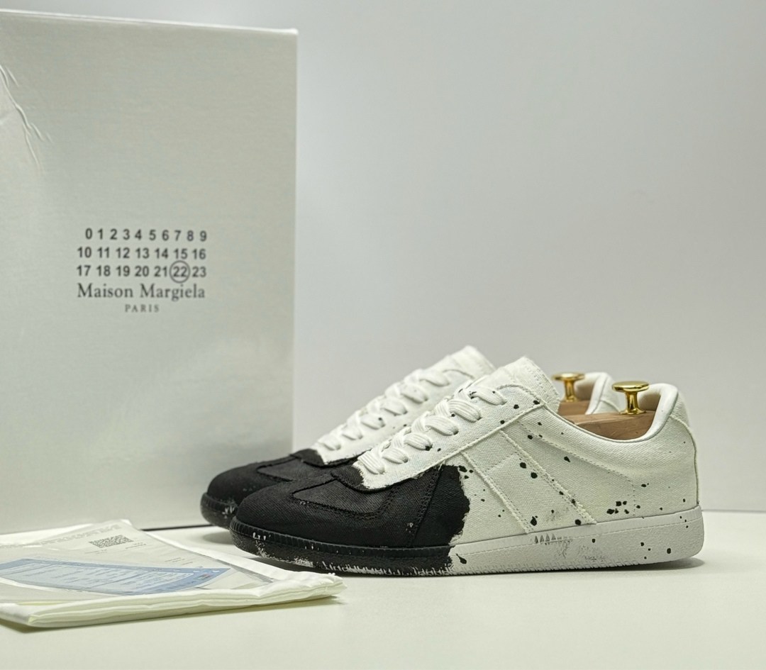 кроссовки maison margiela replica 'white/black' textile,кроссовки replica maison margiela черные,кроссовки maison margiela replica,кроссовки maison margiela,кроссовки maison margiela replica paint spl