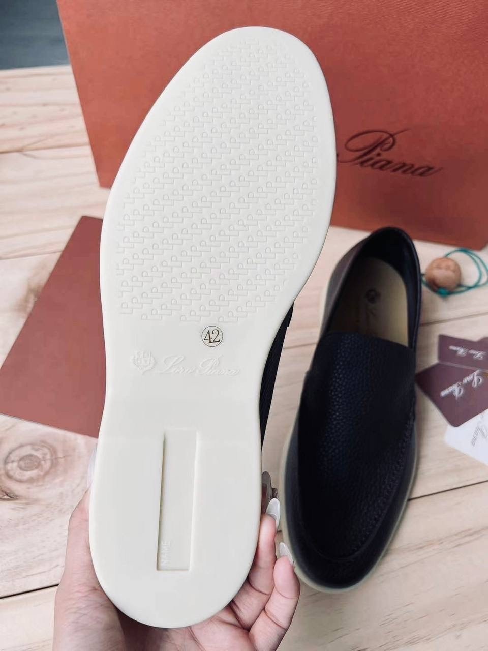 лоферы loro piana мужские,лоферы loro piana summer walk,мужские темно-синие кожаные лоферы loro piana summer walk премиум класса,кожаные лоферы summer walk loro piana,лоферы loro piana