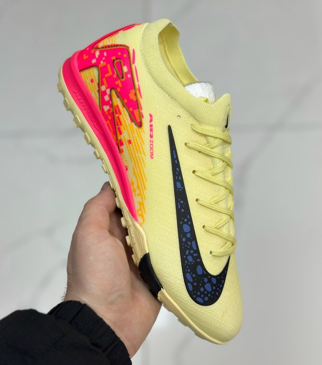 футбольные бутсы (сороконожки) nike vapor 15 academy tf желтые,сороконожки найк аир зум,сороконожки nike air zoom mercurial vapor xv,сороконожки nike mercurial vapor 15,сороконожки nike mercurial air