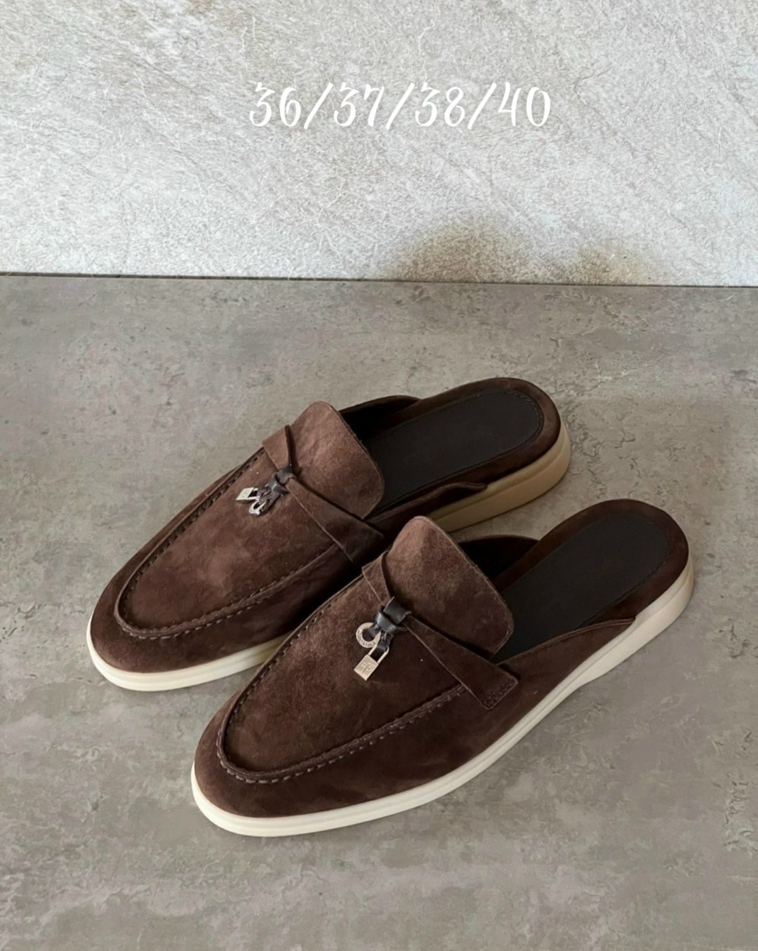 ,мюли loro piana,мюли женские,лоферы замшевые,замшевые мюли