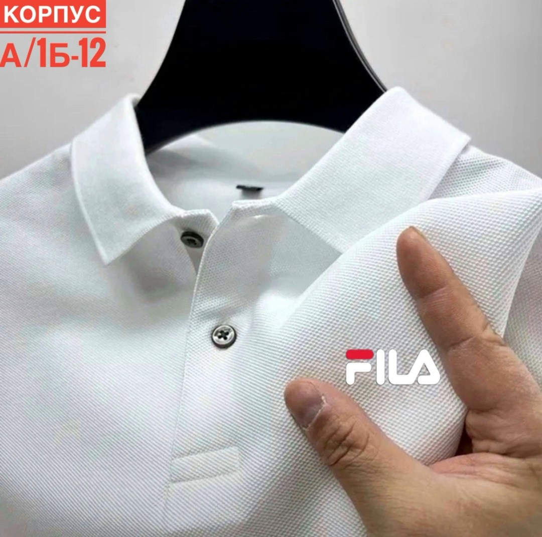 мужская рубашка поло,мужская рубашка поло с короткими рукавами,поло мужское fila,поло fila,повседневная рубашка