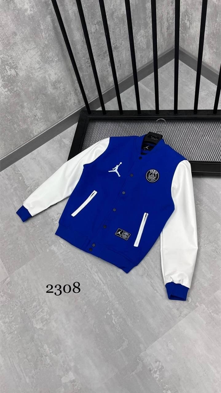 jordan бомбер,куртка psg jordan varsity jacket,бомбер jordan psg,куртка jordan,куртка бомбер