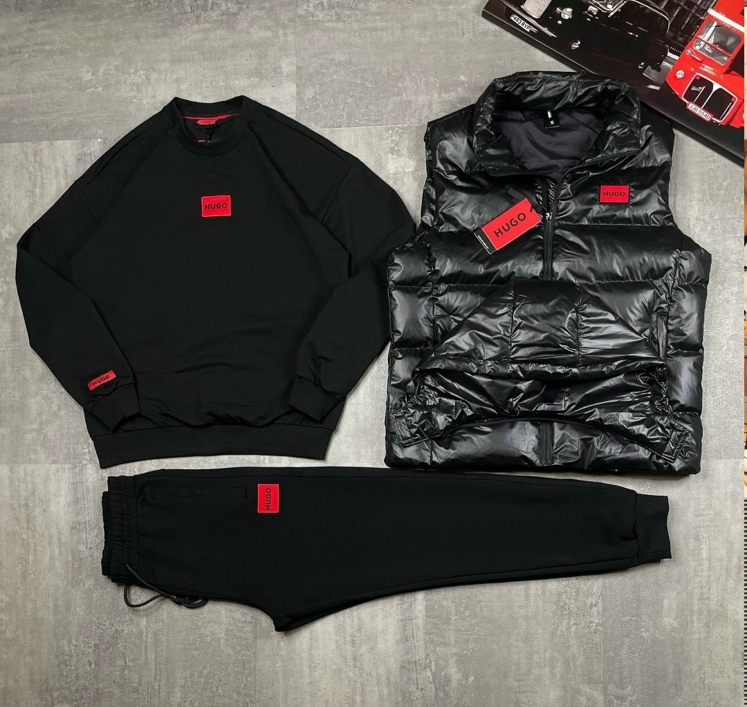 мужской спортивный костюм тройка hugo boss,спортивный костюм hugo boss,hugo костюм спортивный,костюм спортивный,костюм спортивный мужской