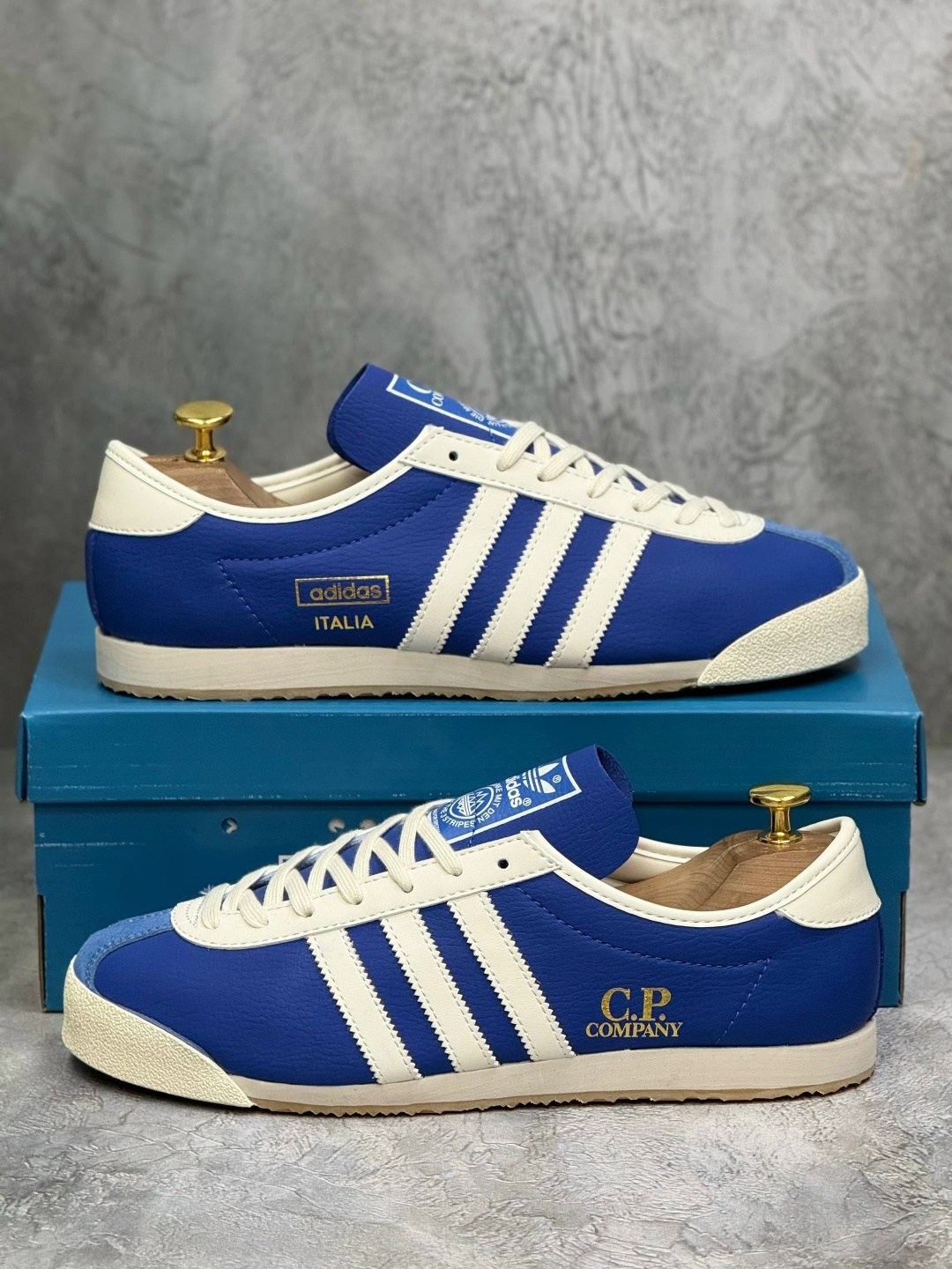 кроссовки x c.p. company italia spzl 'collegiate royal' adidas синий,кроссовки adidas,кроссовки adidas original,кроссовки адидас,кроссовки