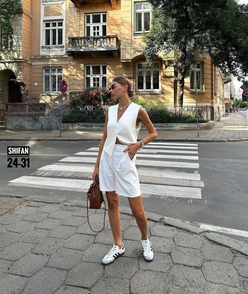 костюм с шортами,стильный женский костюм с шортами,женский костюм с шортами,летние костюмы женские,женские костюмы