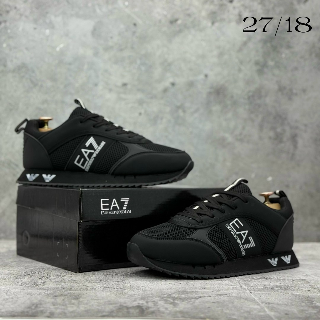 кроссовки ea 7,кроссовки мужские armani,кроссовки emporio armani,кроссовки ea7 emporio armani ea7 цвет черный матовый,кроссовки emporio armani ea7