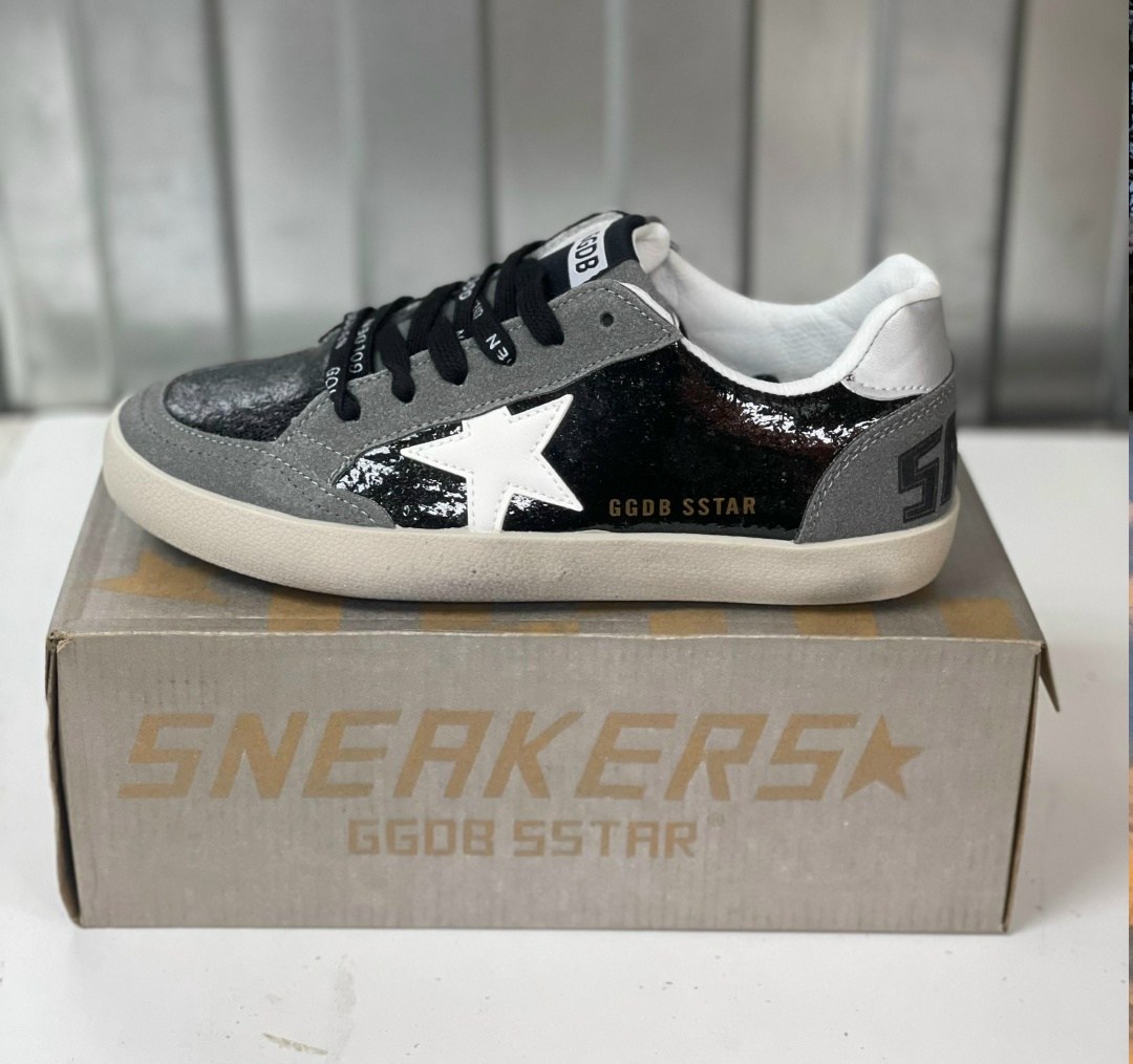 golden goose кеды super-star с блестками серебристый,женские кеды golden goose superstar glitter с блесками,golden goose silver glitter superstar sneakers,,кеды golden goose