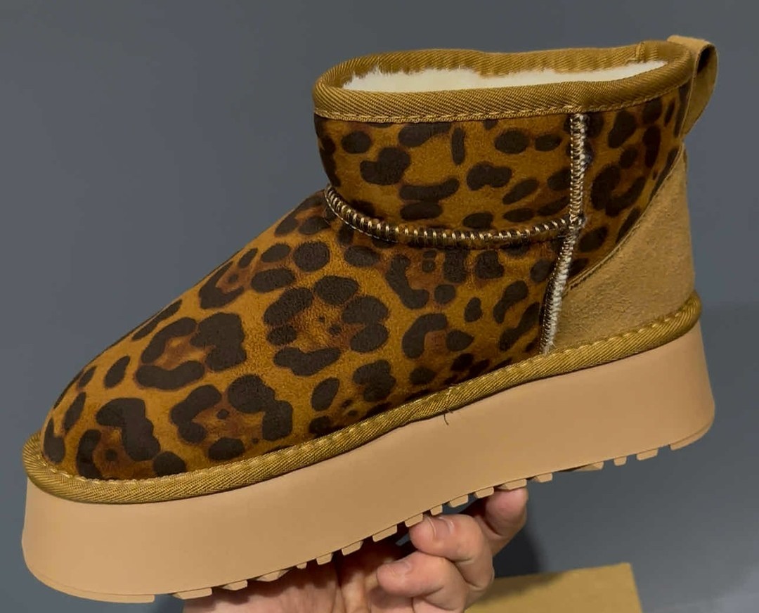 угги женские,леопардовые угги,,леопардовые угги женские короткие shoe world 264220472,женские зимние угги с леопардовым принтом