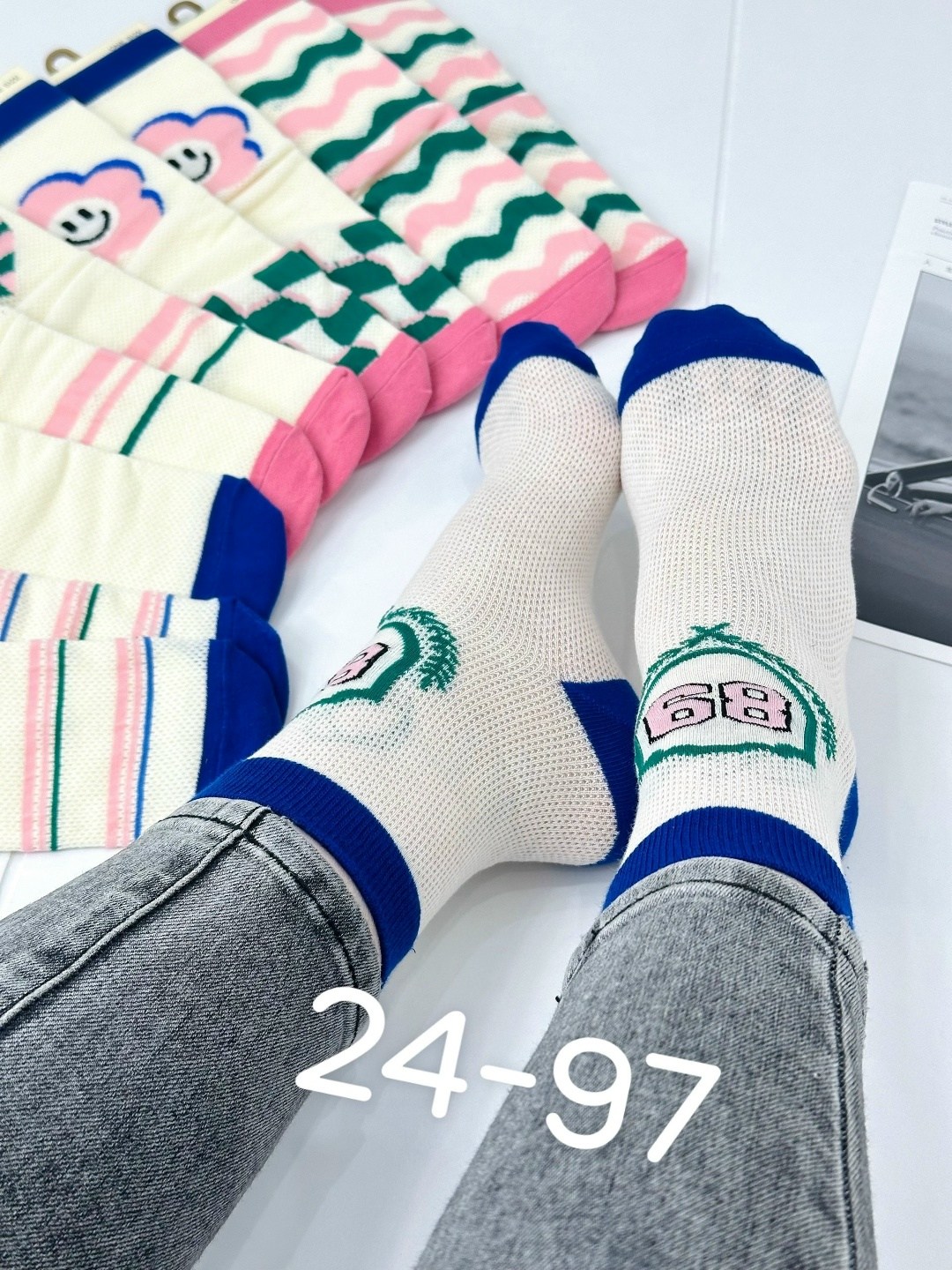 женские носки,комплект носки женские,носки женские 10 пар,модные носки,набор женские носки