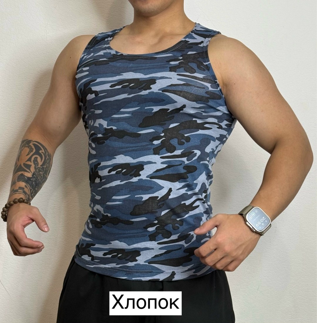 майка спортивная камуфляж,майка камуфляжная,майка kamukamu майка армейская камуфляж уставная,мужская майка,майка армейская