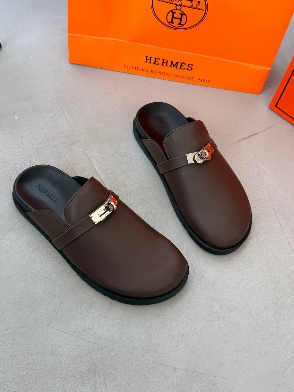 ,мюли hermes,hermes мюли женские,шлепанцы hermes,шлепанцы вьетнамки