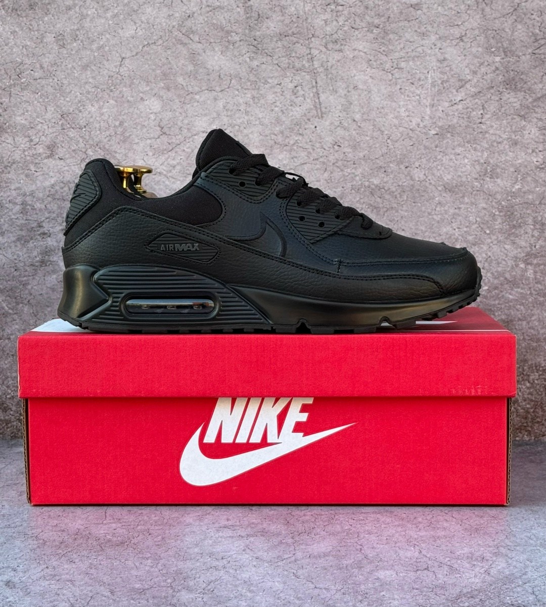 nike air max 90 leather,nike air max 90 black,кроссовки nike air max 90,кроссовки мужские nike air max 90,nike air max 90 черные