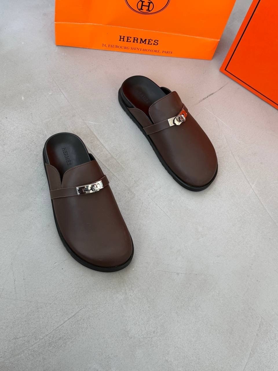 ,мюли hermes,hermes мюли женские,шлепанцы hermes,шлепанцы вьетнамки