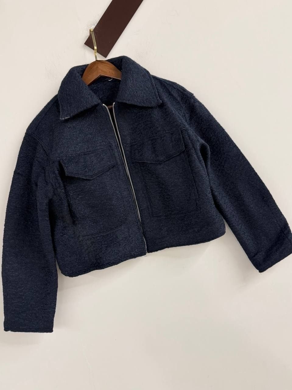 короткая куртка,куртка женская,укороченная куртка букле zara,оверсайз куртка,кофта барашек