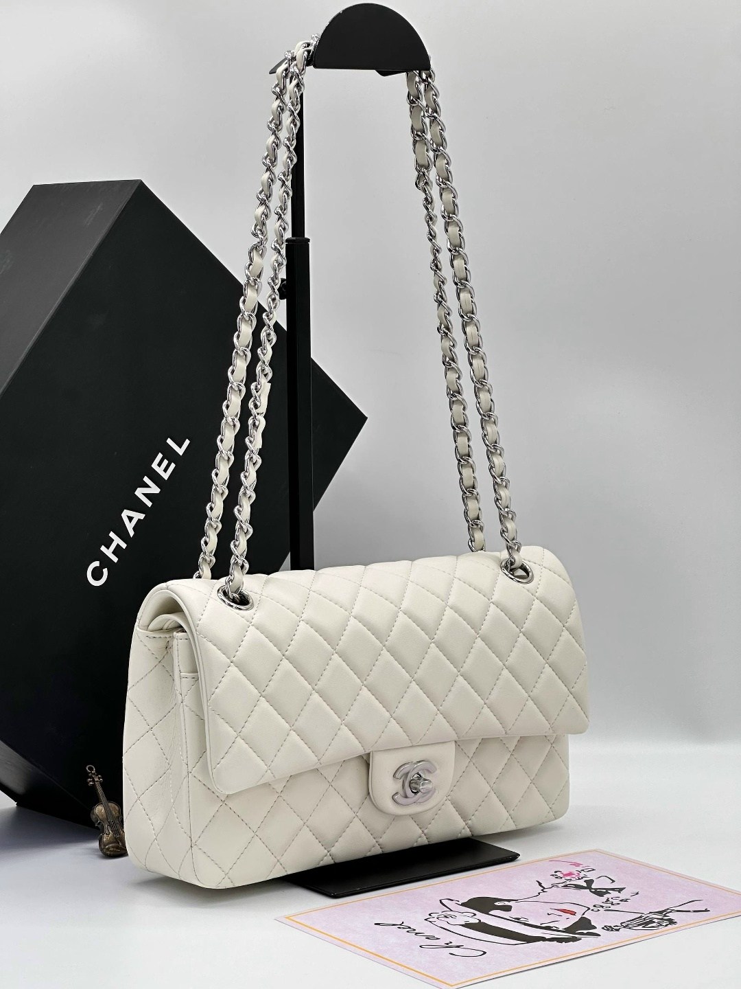 сумка chanel,женская сумка chanel,сумка шанель,сумка шанель айвори,сумочка шанель