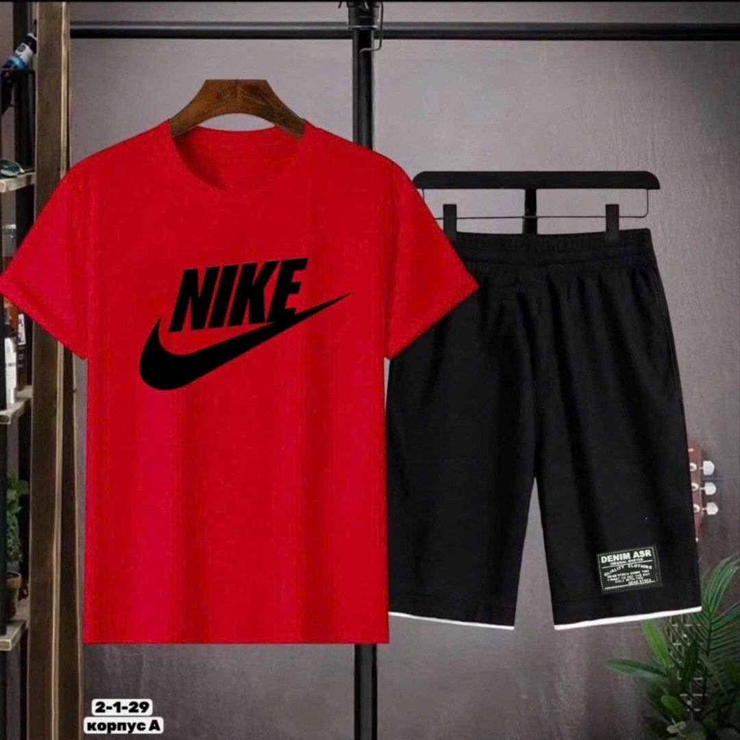 спортивные костюмы,сток одежда,костюм спортивный с шортами и футболки,костюм спортивный мужской nike,комплект футболки