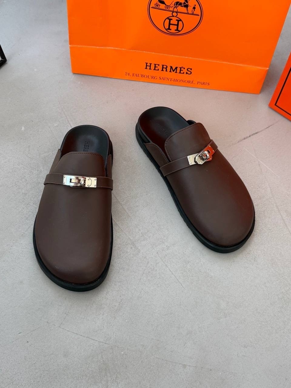 ,мюли hermes,hermes мюли женские,шлепанцы hermes,шлепанцы вьетнамки