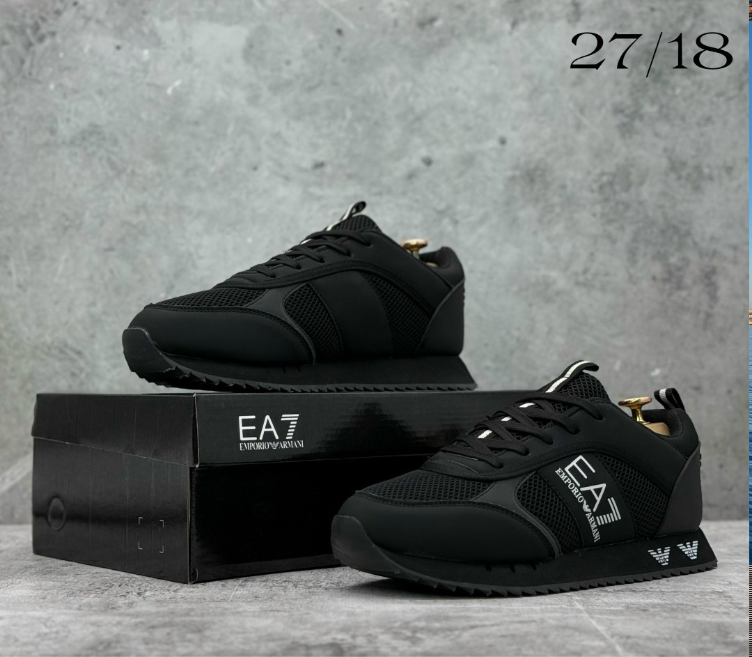 кроссовки ea 7,кроссовки мужские armani,кроссовки emporio armani,кроссовки ea7 emporio armani ea7 цвет черный матовый,кроссовки emporio armani ea7