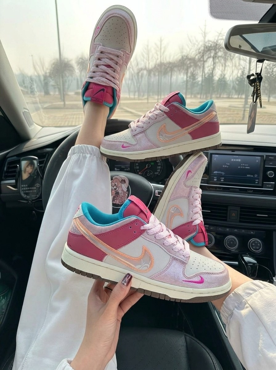 кроссовки,nike dunk low,кроссовки nike sb dunk low,кроссовки nike dunk low розовый/белый,розовые кроссовки