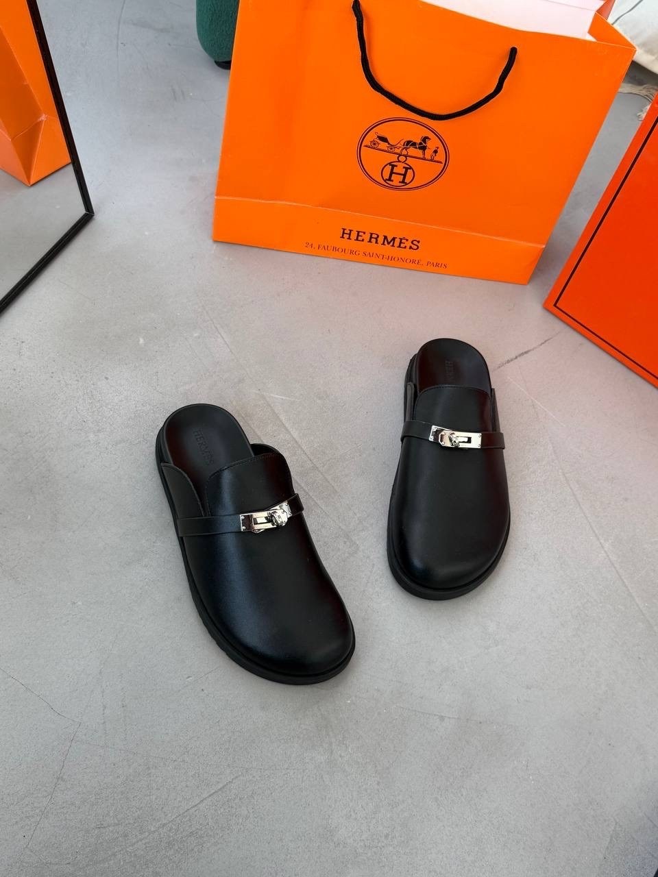 ,мюли hermes,hermes мюли женские,шлепанцы hermes,шлепанцы вьетнамки