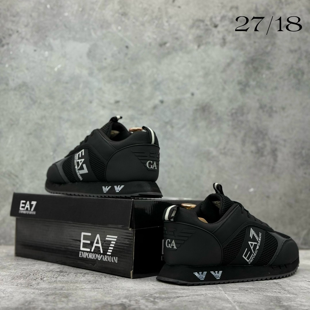 кроссовки ea 7,кроссовки мужские armani,кроссовки emporio armani,кроссовки ea7 emporio armani ea7 цвет черный матовый,кроссовки emporio armani ea7