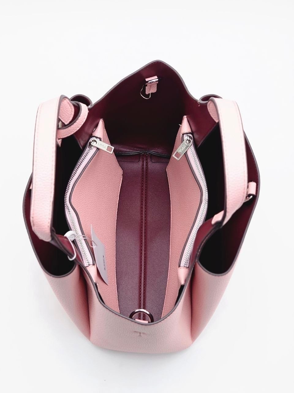 сумка-тоут размера мини tod's нейтральный цвет,женская сумка,сумка,модная сумка,сумка-тоут