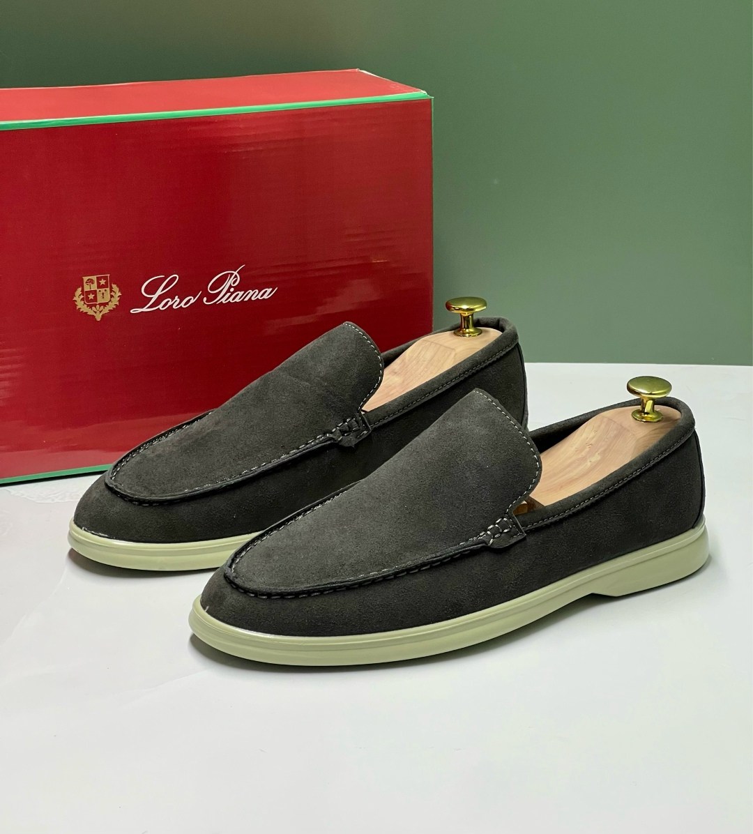 loro piana мужские лоферы,замшевые лоферы summer walk loro piana серый,лоферы loro piana,,мокасин мужские