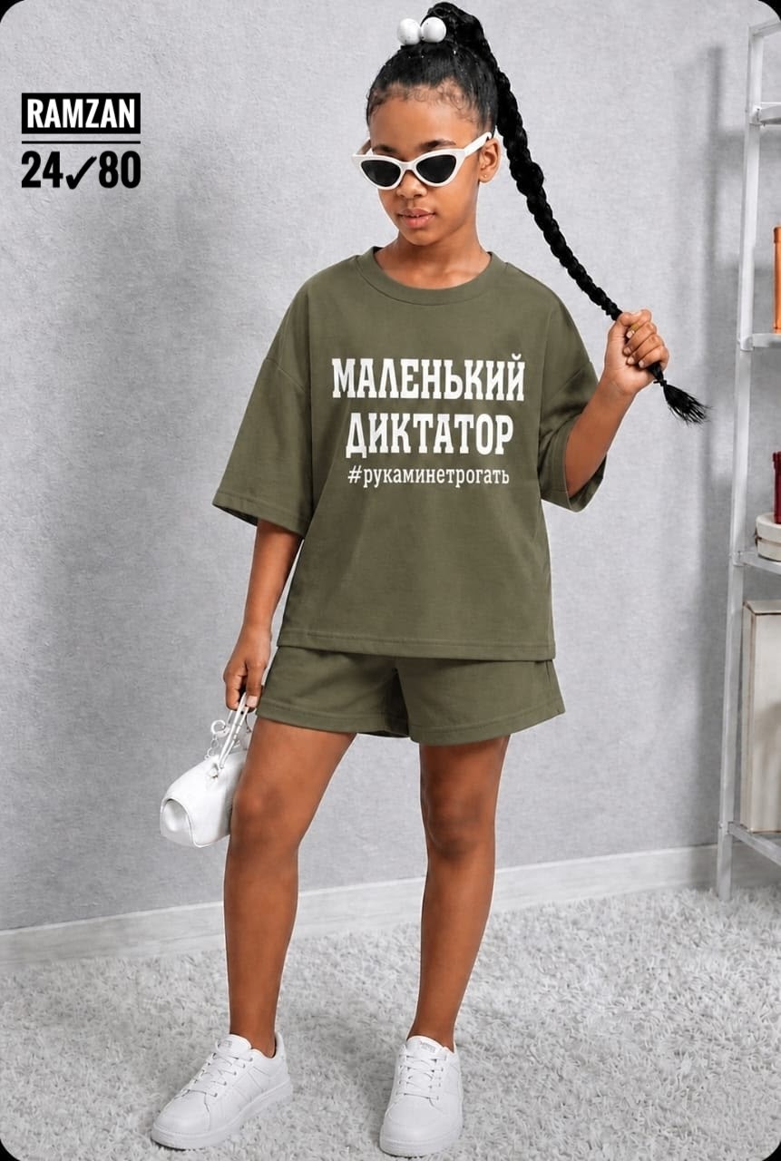 голубой костюм,костюм для девочек,летний костюм для девочек,костюм с шортами,костюм