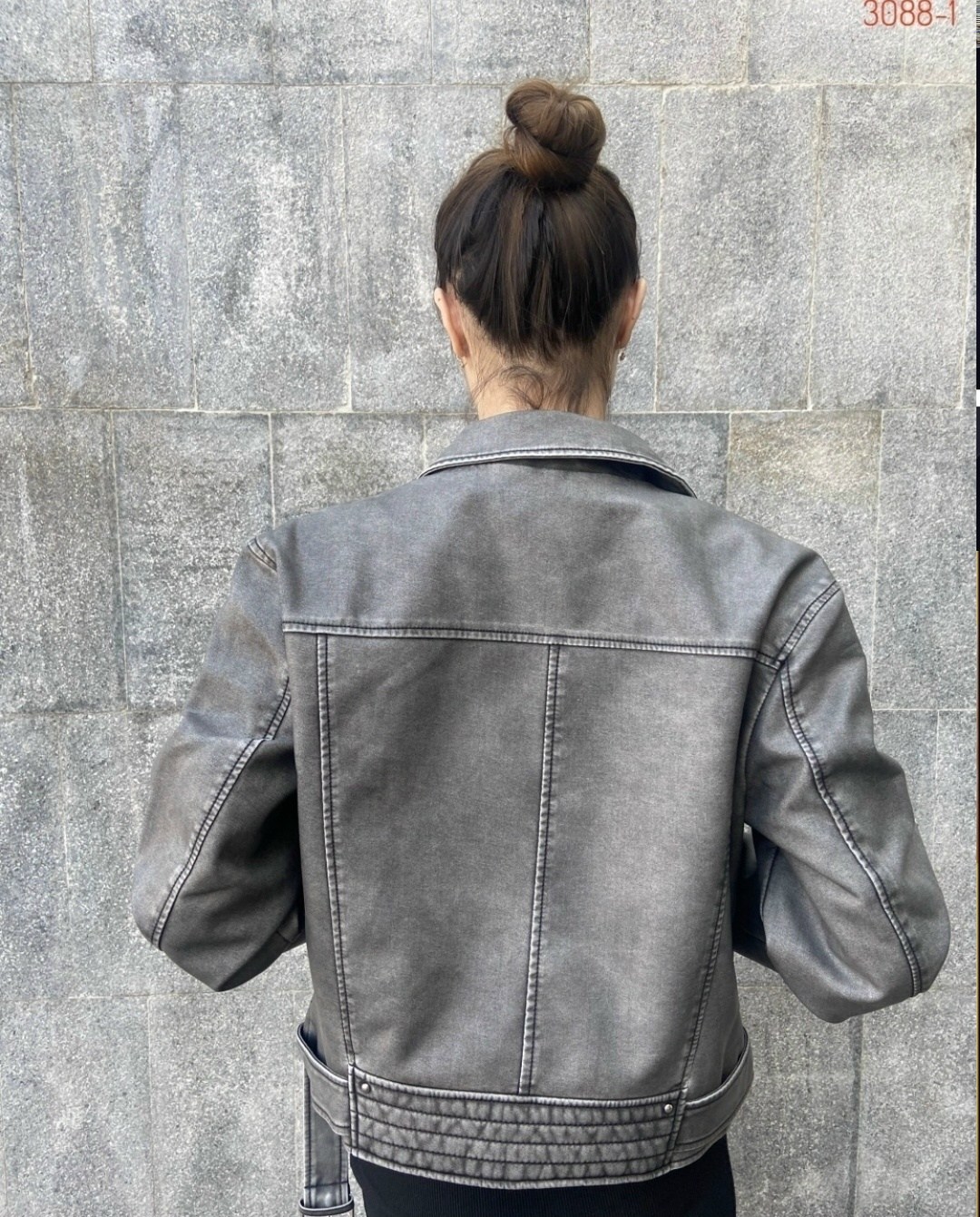 косуха винтажная куртка кожаная oversize серая monyken,куртка косуха,куртка кожаная,куртка ftlzz женская из искусственной кожи,женская косуха