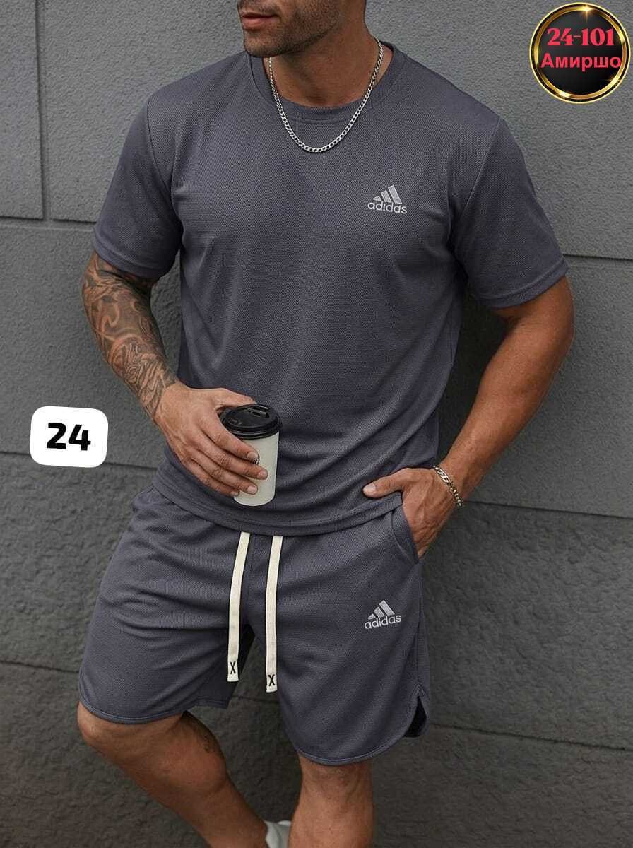 мужской спортивный костюм adidas,костюм спортивный мужской,спортивный костюм adidas,шорты футболка комплект мужской,спортивный мужской костюм с шортами