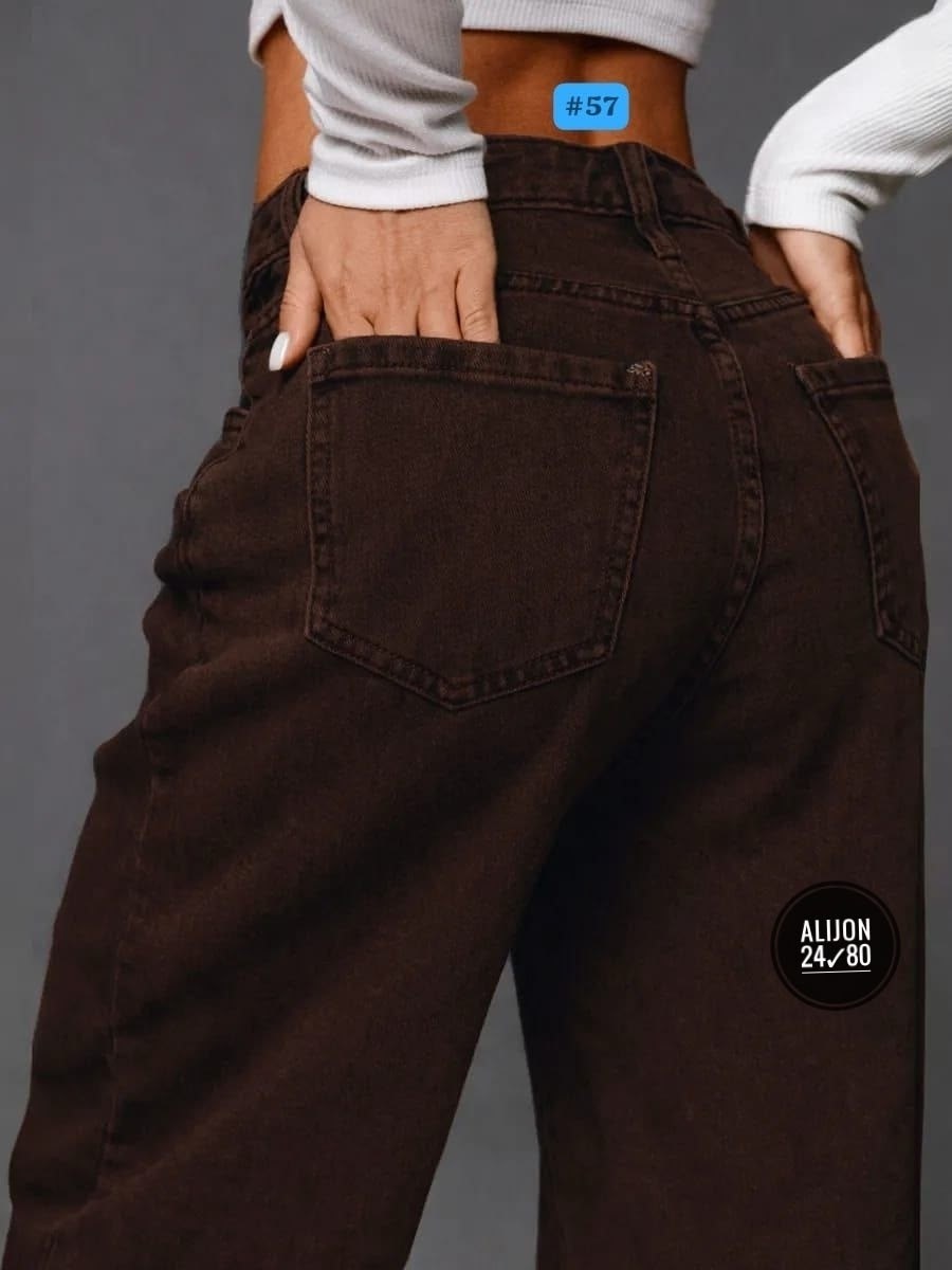 джинсы свободного кроя balloon fit bershka темно-коричневый,джинсы широкие женские,джинсы брюки,джинсы ультраширокие коричневые bershka,широкие джинсы
