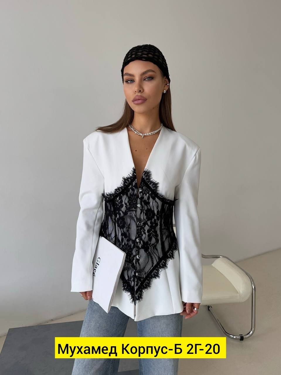 жакет с кружевом,жакет (пиджак) beauty annette a5408 белый,жакет (пиджак) annete a5408 белый размер 42-46,жакет,пиджак с кружевом