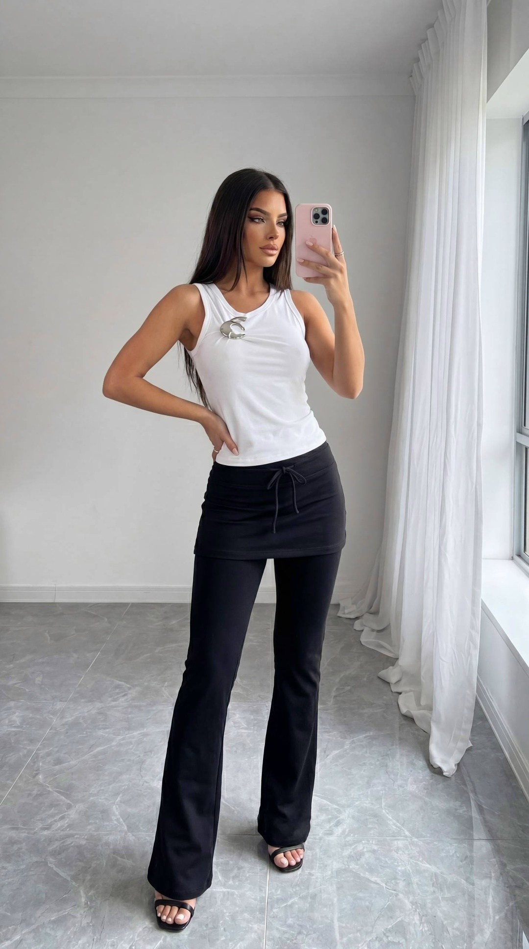 модные костюмы,,широкие брюки,комплект юбка,женский трикотажный костюм