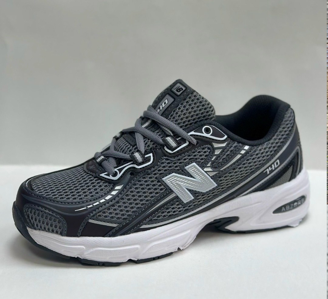 кроссовки new balance,кроссовки new balance 740,кроссовки new balance 740 big kid 'black silver metallic',кроссовки,