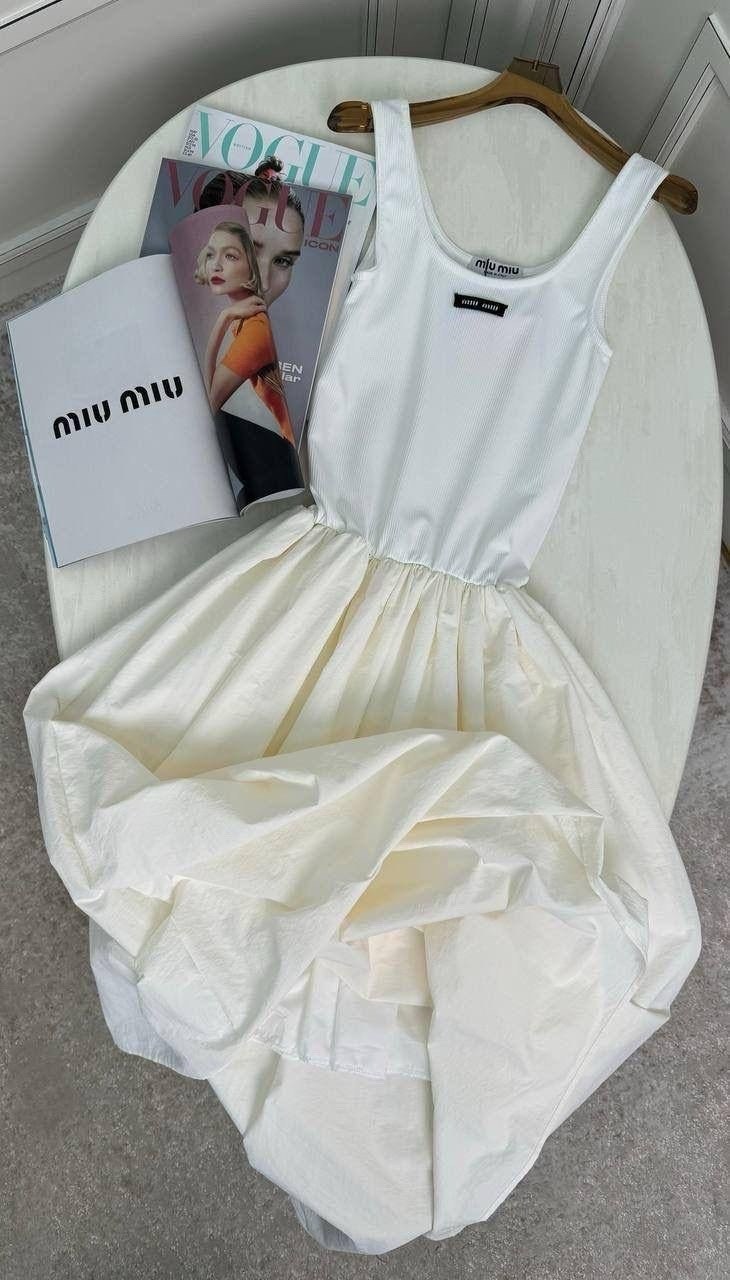платье miu,повседневные платья,платье miu miu,платье,сарафан miu miu