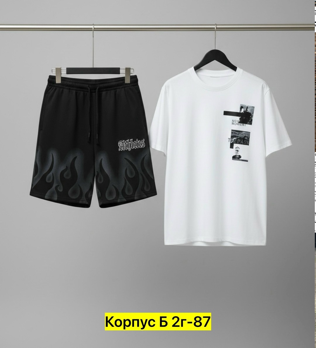 костюм спортивный мужской,мужская мода,одежда комплект,костюм для мужчин,мужской костюм с шортами