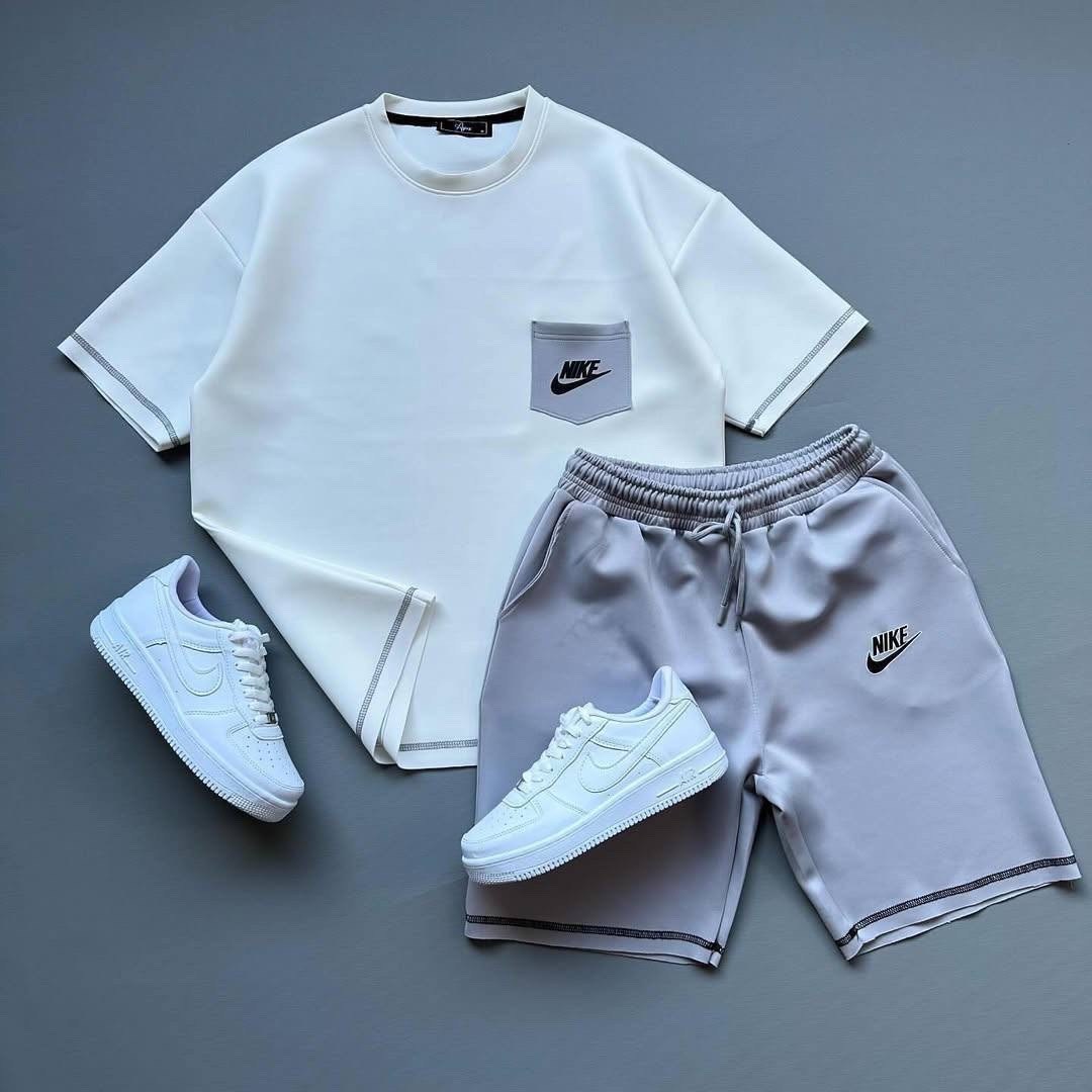 спортивные костюм с шортами,спортивный костюм nike мужской,костюм летний мужской,спортивный костюм футболка шорты,комплект футболка и шорты
