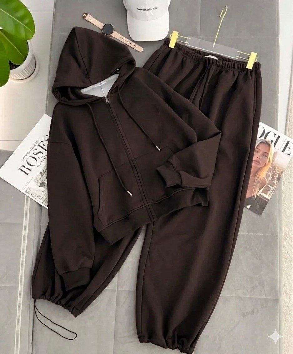 костюм спортивный с капюшоном оверсайз nazia shop коричневый,костюм спортивный с капюшоном оверсайз nazia shop,спортивный костюм,женский спортивный костюм трехнитка,костюм спортивный женский на флисе