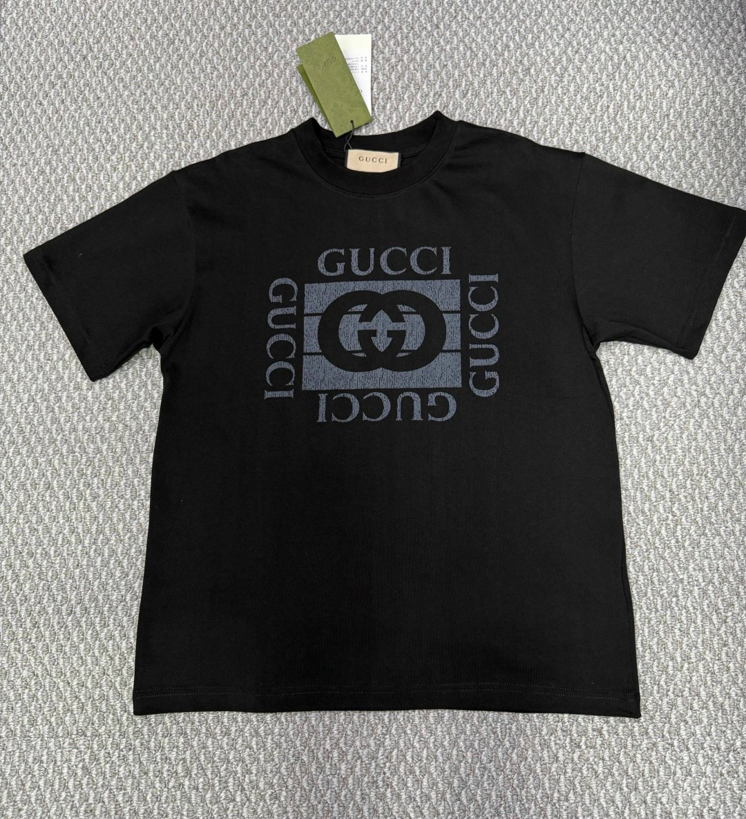 футболка gucci,хлопковая футболка с логотипом gucci,футболка gucci черный,футболки гуччи,gucci black