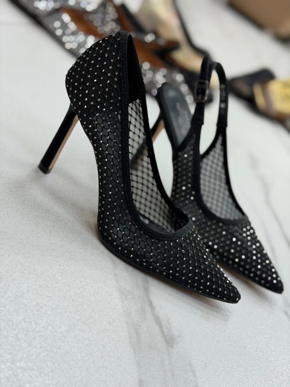 ,туфли с открытые,женская ,черные туфли,туфли женские