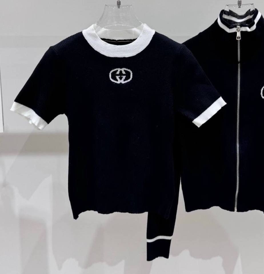 высокая мода,женская футболка,gucci black,футболка гуччи оверсайз