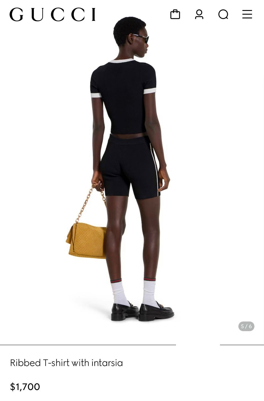 высокая мода,женская футболка,gucci black,футболка гуччи оверсайз