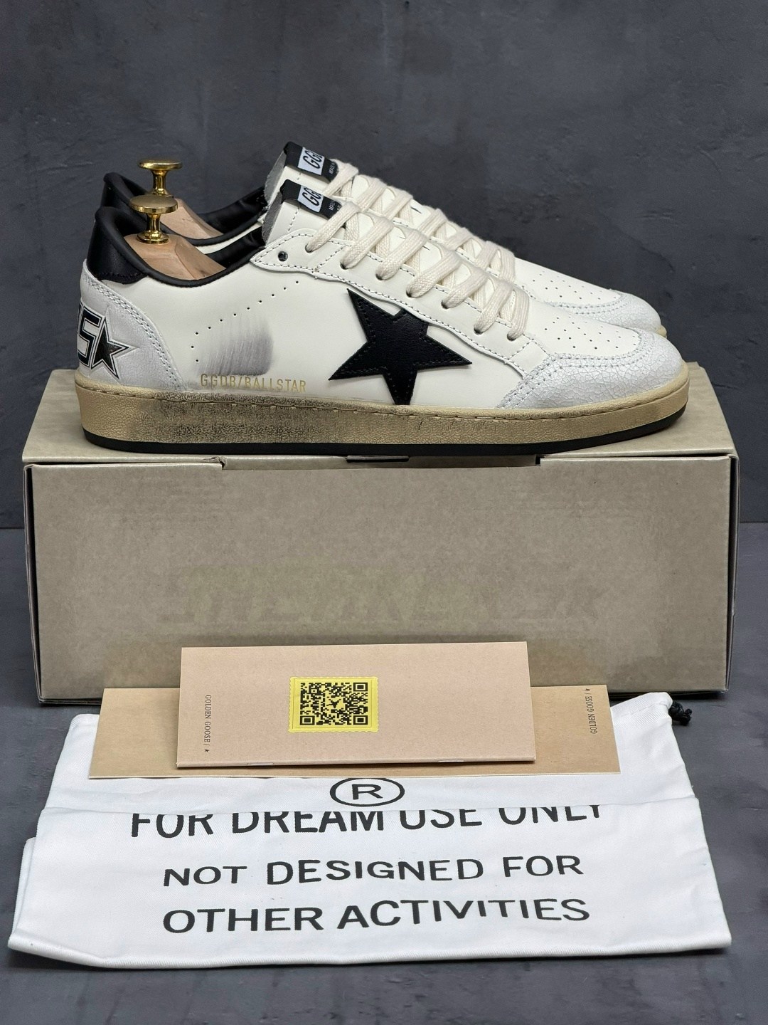 кроссовки golden goose,кеды golden goose,кроссовки golden goose ball star,кроссовки,кожаные низкие кеды ball star 10283 golden goose черный