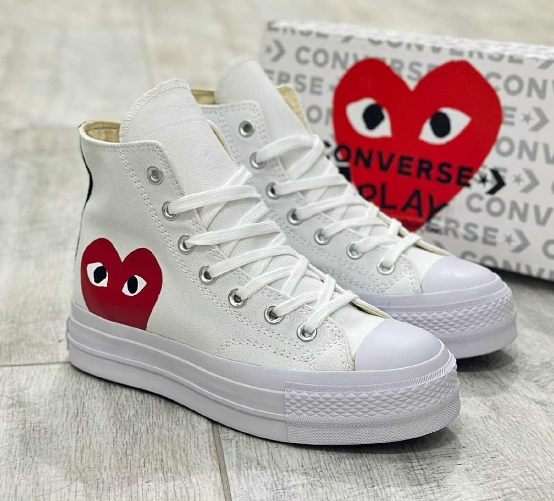 converse comme des garcons,comme des garcons play x converse chuck taylor,конверсы comme des garcons,comme des garcons кеды,кеды cdg play x converse chuck taylor collection